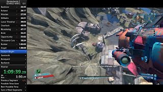 Borderlands 2 Geared UVHM KRIEG speedrun in 13006 [upl. by Euqnom]