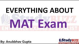 All about MAT 2024 amp Best colleges  Exam pattern Top MAT colleges Important topics MAT syllabus [upl. by Allekram]