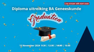 Diploma uitreiking Bachelor Geneeskunde  session 2 [upl. by Saphra306]