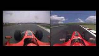 rFactorCTDP F1Mod Vs RealF1Shanghai International Circuit [upl. by Curran367]