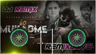 60 Mukadme Dj Remix  Full Vibration 📳🔥 Mix Masoom Sharma New Song Dj Remix [upl. by Adilem]