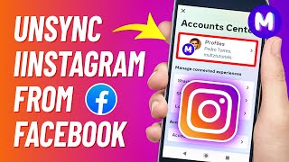 How to Unsync Instagram From Facebook  Remove Sync Separate Unlink [upl. by Cotsen]