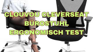 CLOUVOU CleverSeat Bürostuhl Ergonomisch Test [upl. by Nirroc]