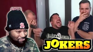 Impractical Jokers Funniest Moments 54  Try Not To Laugh Reaction [upl. by Purdum]