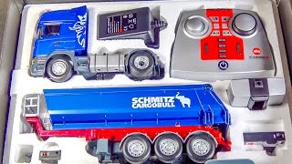 RC truck SCANIA gets unboxed loaded amp dirty for the first time [upl. by Jaye]