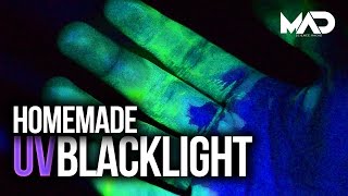 How to make a UV black light EASY [upl. by Mintz127]