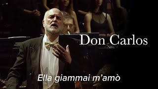 Michele Pertusi sings ‘Ella giammai m’amò’ from DON CARLOS – VERDI GALA – Festival Verdi Parma [upl. by Ferdinand]