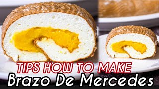 Easy Way to Make Brazo de Mercedes  Brazo de Mercedes Recipe [upl. by Layod]