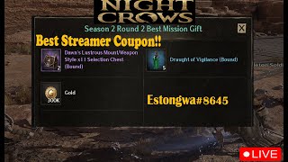 Streamer Coupon mearon pa Night Corws V40 [upl. by Mandy]