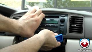 iPod or Aux Install 20052008 Toyota Corolla  BlitzSafe TOYAUX DMX V2 [upl. by Eicnan]