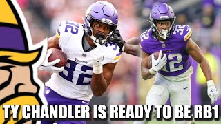 Ty Chandler is Ready to be the Minnesota Vikings RB1 [upl. by Neufer]