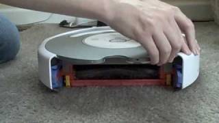 Roomba 540 remove ROI port cover [upl. by Llenrahc]