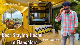 Hosteller Staying Hostel In Bangalore JustTravelKannadiga [upl. by Eaves]