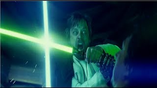 Luke intenta matar a Kylo  Star Wars The Last Jedi LATINO [upl. by Cathey]