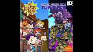 All Grown UpTMNT Comic Cover [upl. by Rosaline]