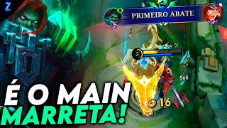 TERIZLA MARRETINHA  BUILD DE VAMPIRISMO  Mobile Legends [upl. by Garratt800]