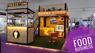 KIOSK FOR FOOD BUSINESS  KOVAI KIOSK  BAKERS EXPO CODISSIA 2023  PORTABLE SHOPS  91 8925841090 [upl. by Sirraf577]