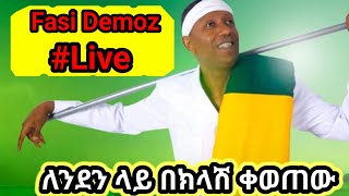 ፋሲል ትችላለህ ያበደ ኮንሰርት Fasil Demoz London concert [upl. by Orvie]