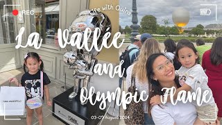 VLOG 34 Outlet Village amp Olympic Flame [upl. by Isahella]