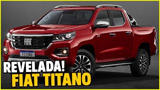 REVELADA NOVA FIAT TITANO DIESEL TUDO ATÉ PREÇO SOBRE A CAMINHONETE QUE ESTREIA EM 2024 [upl. by Huei]