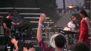 M83 quotMidnight Cityquot AMAZING LIVE VERSION 1080p HD Live at Lollapalooza 832012 [upl. by Lane]