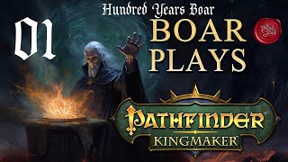 Pathfinder Kingmaker 01  Hundred Years Boar [upl. by Tilla262]