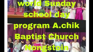 God made me cover world Sunday school day program [upl. by Alian990]