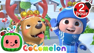 Deck the Halls  CoComelon Christmas Songs  Festive Season Songs for Kids [upl. by Fairlie]