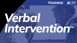 CPI Verbal Intervention™ Training [upl. by Onaimad]