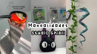 Manualidades Studio Ghibli 🌼  DIY’s para Decorar tu Cuarto [upl. by Leila89]