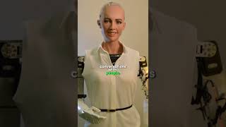 Can Sophia respond to questions sophiarobot sophia robot ai usa robotics airobot shorts fun [upl. by Stanislas]