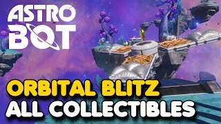 Astro Bot  Orbital Blitz 100 Walkthrough All Bots amp Puzzle Pieces [upl. by Enilrac]