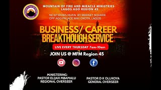 BusinessCareer Breakthrough Service  18th of JANUARY 2024 [upl. by Seuqirdor]