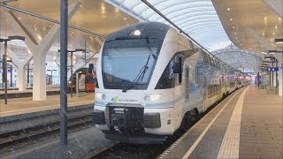 Zugverkehr in Salzburg Hauptbahnhof HD [upl. by Hedvige895]