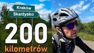 200 km na rowerze  Kraków  SkarżyskoKamienna [upl. by Melly]