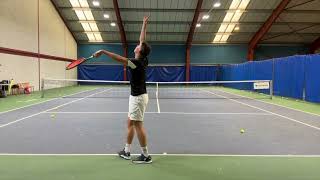 College tennis recruiting video of Maxime for Fall 2026 [upl. by Timrek]