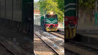 5up Green Line Smoothly Pass GujratTrainologypakistanrailways trainspeed geu20 [upl. by Airun]