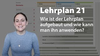 Lehrplan 21  Wie ist der Lehrplan aufgebaut und wie kann man ihn anwenden  Lernprofis [upl. by Adnavoj]