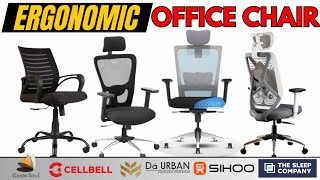 Best Office Chair 2024 ⚡ Ergonomic Office Chairs  The Sleep Company Ergo Chair  Green Soul  DROGO [upl. by Yromas]