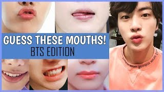 BTS GAME  Can You Guess BTS Member By Their MOUTHS [upl. by Ranzini]