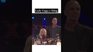 Lady Gaga e Sting Standbyme stanbyme ladygaga sting classicosinternacionais [upl. by Vaden]