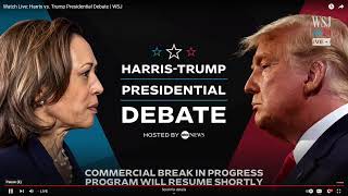 DEBATE PRESIDENT TRUMP VS HARRIS [upl. by Vaasta]