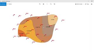 Isohyetel method on Arc GIS  Calculation of area between contours [upl. by Pappano]