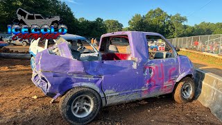 Lawrence County Fair Derby 2024  MWFA Street Stock [upl. by Anoyek]