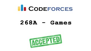 Codeforces quot268A  Gamesquot solution Bangla   Cpp language [upl. by Amelie]