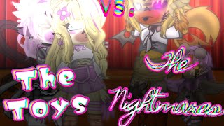 The Toys vs The Nightmares  FNaF Singing Battle [upl. by Esille968]