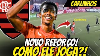 CARLINHOS É O NOVO REFORÇO DO FLAMENGO CONHEÇA O CENTROAVANTE CONTRATADO [upl. by Ordnajela287]