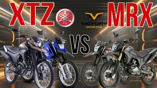 ¡YAMAHA XTZ 150250 vs MRX 150200 ¿CUÁL GANA [upl. by Adikam]