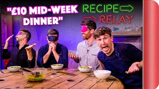 £10 MIDWEEK DINNER Recipe Relay Challenge  Pass it On S2  Sorted Food E14 [upl. by Rudin]