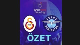 GalatasarayAdana Demirspor 31 Maç Özeti 2023 [upl. by Huang]